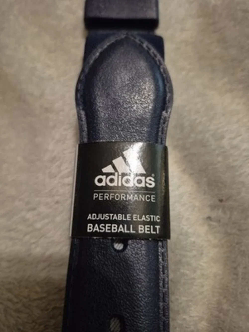 Adidas Youth Adjustable Elastic Baseball Belt Navy Blue #95